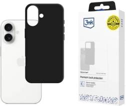 Funda mate 3mk Matt Case para Apple iPhone 17, negra