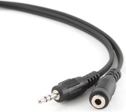 Cable alargador mini jack M/F 1,5 m estéreo GEMBIRD