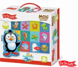 Far Far Land maxi puzzle Animales marinos 24 piezas