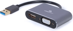 Adaptador USB 3.0 a HDMI y VGA