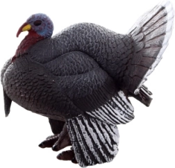 Figura de plástico de pavo
