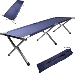 Cama de campaña plegable XXL para camping – Cielo