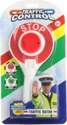 Paleta de policía con luz