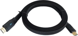 Cable HDMI 2.1 plano 3 m negro