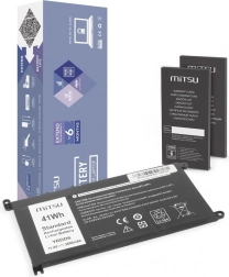 Batería Mitsu para Dell Inspiron 14 5481 y 5590 (3600 mAh, 41 Wh, 11,4 V)