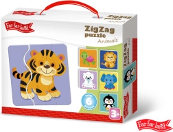 Puzzle ZigZag Animalitos Far Far Land 6 Imágenes