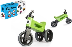 Bicicleta de equilibrio Funny Wheels Rider Sport 2 en 1 para niños – Verde