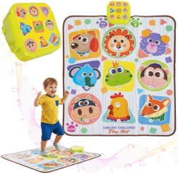 Alfombra musical de baile interactiva para niños ISO Trade 82 × 65 cm