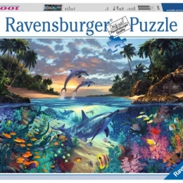 Puzzle Ravensburger Bahía de Coral 1000 piezas