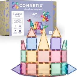 Connetix Pastel Mini Pack construcción magnética 32 piezas