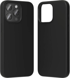 Funda de silicona Vention para iPhone 15 Pro Max con MagSafe (negra)