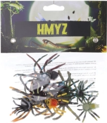 Arañas de plástico 10 uds en bolsa