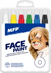 Pinturas faciales - Set de maquillaje 6 uds