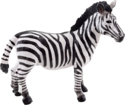Figura de cebra de plástico 10 cm