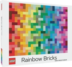 Puzzle de Chronicle Books LEGO cubos arcoíris de 1000 piezas