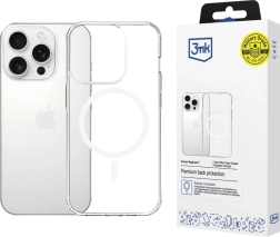 Funda magnética transparente Armor MagCase para iPhone 16 Pro Max con MagSafe