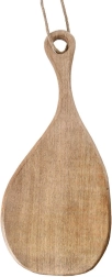 Tabla de madera para cortar y servir de madera de mango 50 × 23 cm