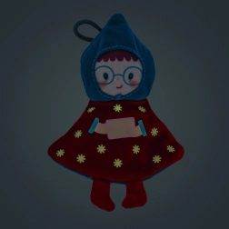 Decoración navideña de peluche – elfa roja Lilli