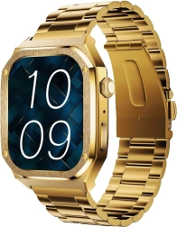 Reloj inteligente Maxcom FW65 Iron S dorado