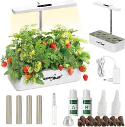 Maceta hidropónica inteligente GREENBLUE GB133 para el cultivo doméstico de hierbas y verduras