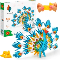 Origami 3D creativo Pavo de Alexander