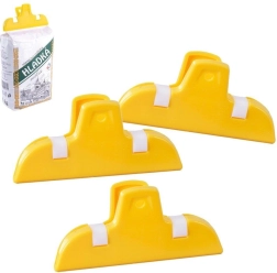 Clips para bolsas de alimentos, 3 uds