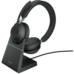 Auriculares inalámbricos Jabra Evolve2 65 con micrófono - negro