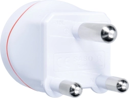 Adaptador de viaje Solight para enchufes de tipo M (Sudáfrica, África y Oriente Medio) - 1 unidad