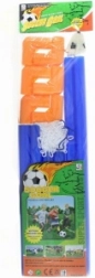 Portería de fútbol infantil amarillo-azul