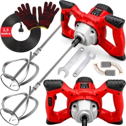 Mezclador eléctrico para adhesivos, hormigón y pinturas de 2800 W