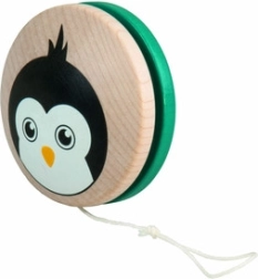 Yo-yo turquesa con pingüino DETOA