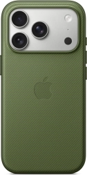 Funda de tejido TechWoven con MagSafe para iPhone 17 Pro – verde