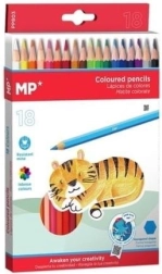 Lápices de colores MP 18 uds