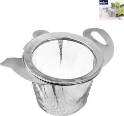 Colador de acero inoxidable Orion para té, 10,5 × 7,5 × 5,5 cm
