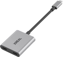 Adaptador de carga XREAL HUB 45 W Pro para gafas AR y dispositivos de juego