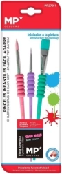 Juego de pinceles infantiles (3 uds)