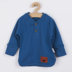 camiseta de algodón para bebé Nicol Ivo azul 74 (6–9 meses)