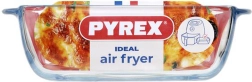 Fuente cuadrada para horno Pyrex de vidrio de borosilicato 1 l (20 × 17 × 6 cm)