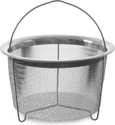 Cesta de acero inoxidable para freír patatas 21,5 × 13 cm