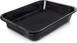 Bandeja honda esmaltada para hornear 36 × 28 × 6 cm ORION