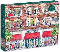 Puzzle Día en la librería 1000 piezas de Galison