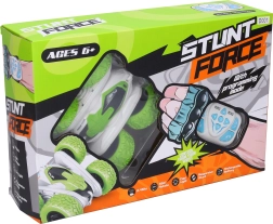 Coche RC con mando de muñeca 14 cm, 2.4 GHz con luces y programación