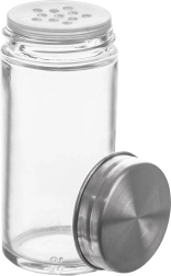 Especiero de vidrio con tamiz 100 ml