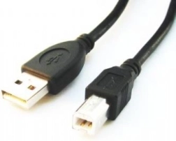 Cable USB 2.0 A–B 3 m negro