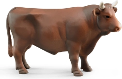 Figura de toro marrón BRUDER
