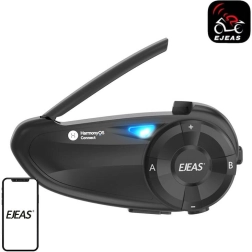 Intercomunicador para moto EJEAS Q7 con Bluetooth 5.1 y alcance de 800 m