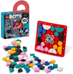 LEGO® DOTS 41963 Parche Mickey Mouse y Minnie Mouse