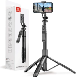 SelfieGo Ultra selfie stick extensible con trípode Bluetooth