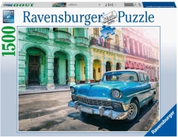 Puzle 2D 1500 piezas – coches en Cuba