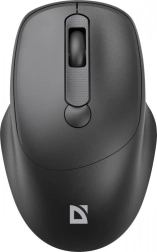 Ratón inalámbrico silencioso DEFENDER FEAM 1600 DPI negro